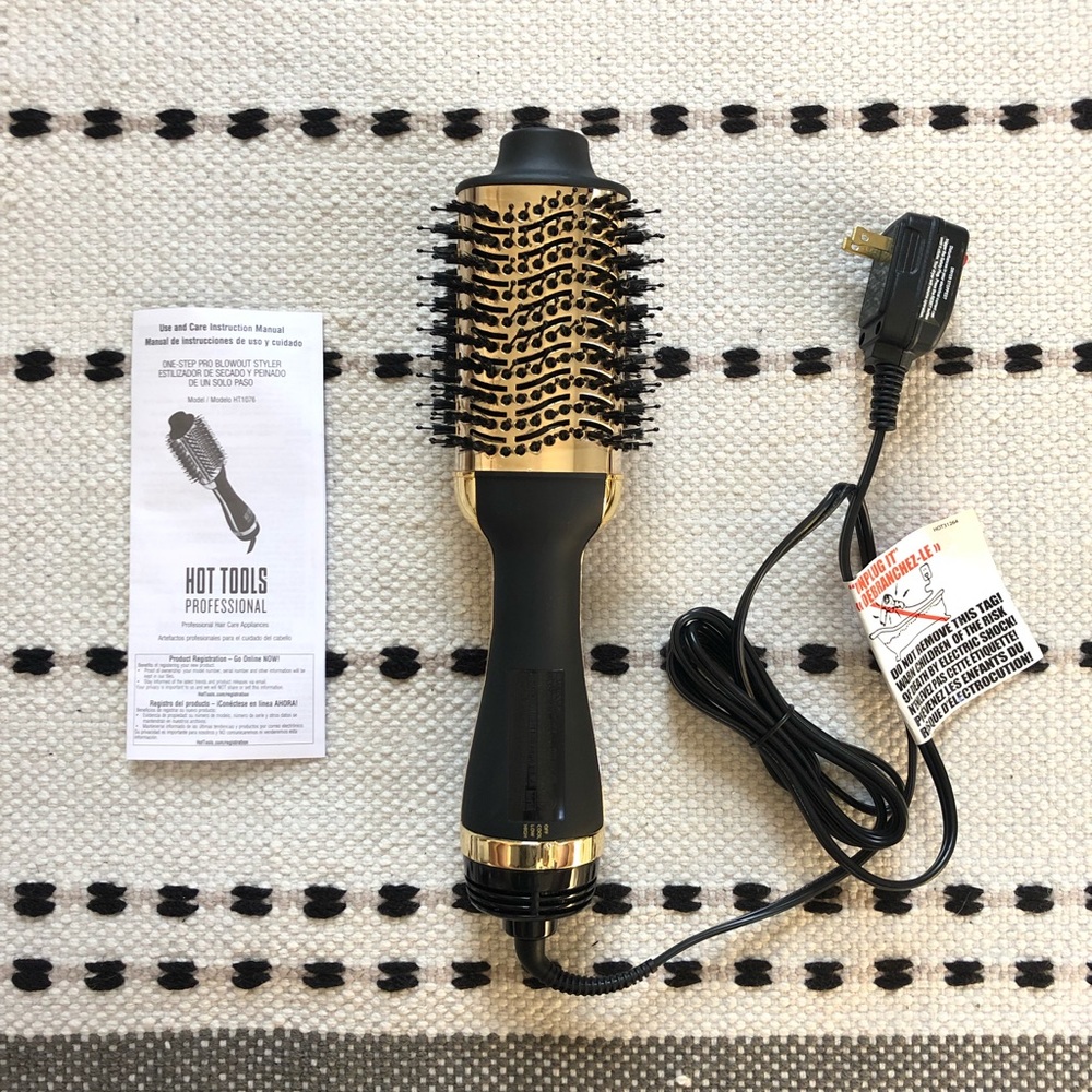 Hot Tools Professional 24k Gold One Step Volumizer and Hair Dryer